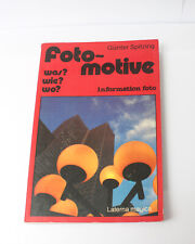 Foto soggetti cosa, come, dove Günter Spitzing manuale N.B.184