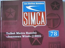 FASCICULE BOOKLET  78 SIMCA