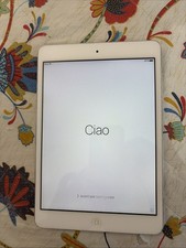 Apple iPad Mini 1st Generation A1432 Wi-fi Bianco Argento Silver T102