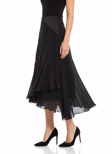 Gonna marella nera black - nera,