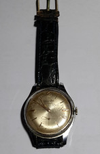 OROLOGIO UOMO GIGANDET 17 RUBIS SWISS MADE MECCANICO FUNZIONANTE CINTURINO