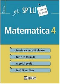 Matematica gli - 4, (spilli)