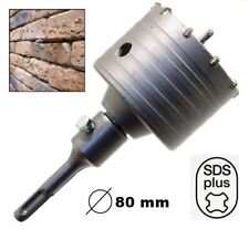 FRESA CAROTATRICE 80 mm + ASTA