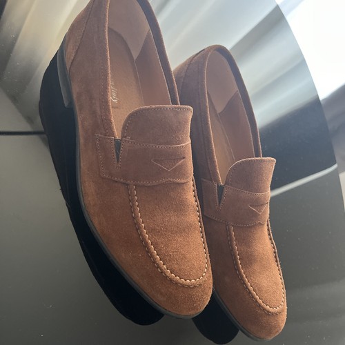 Scarpe mocassino scamosciato - scarpe,