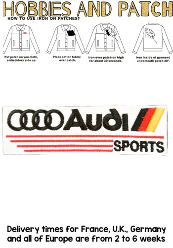 Patch audi sport car brand - audi,