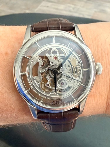 Oris atelier scheletro acciaio - oris,