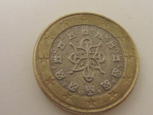 Moneta euro portogallo - 1,