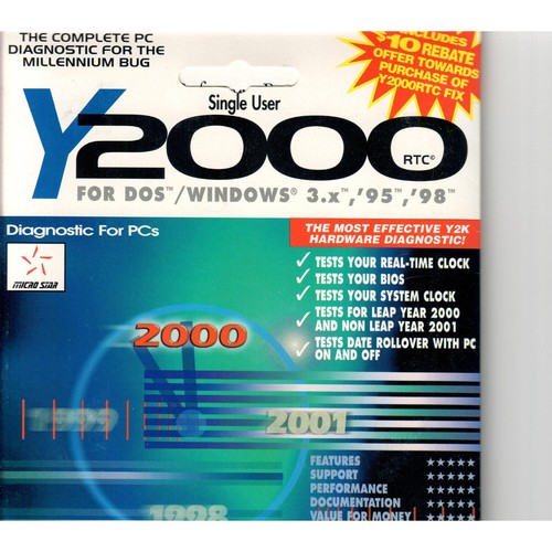 Y2000 software per - y2000, y2k