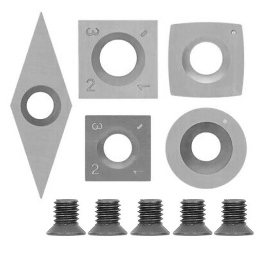 Set inserti frese carburo - set,