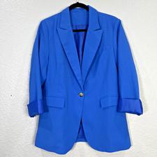 Blazer donna taglia L blu