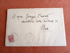 Lettera di Gabriele D'Annunzio  Originale con Autografo. 