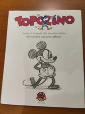 Topolino n.1 nerbini ristampa anastatica ufficiale