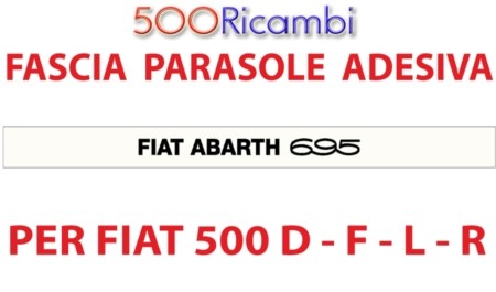 Fiat 500 r fascia - f,