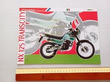 HONDA NX 125 TRANSCITY 1993 depliant ITALIANO originale