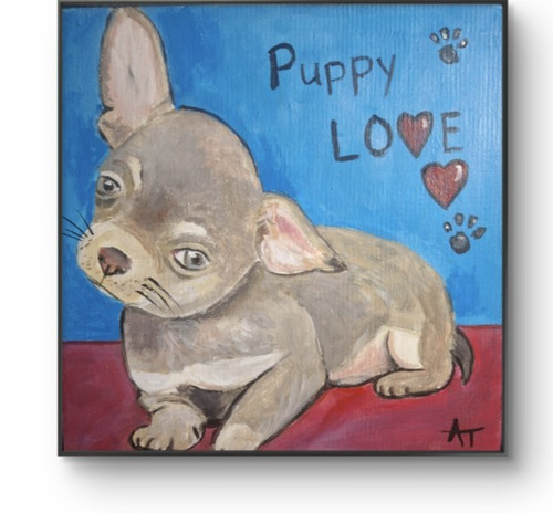 Quadro tela legno - quadro, amore