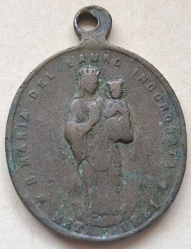 Medaglia votiva santa maria - medaglia,