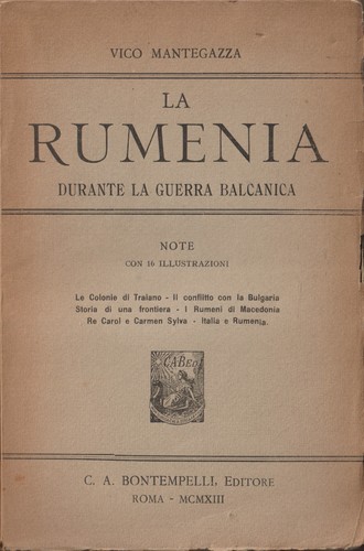 Mantegazza rumenia durante - mantegazza., la
