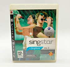 SingStar Vol 3 PS3 Sony Playstation PS3 PAL ITA gioco usato karaoke COMPLETO