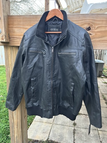 Giacca moto guess - giacca, pelle