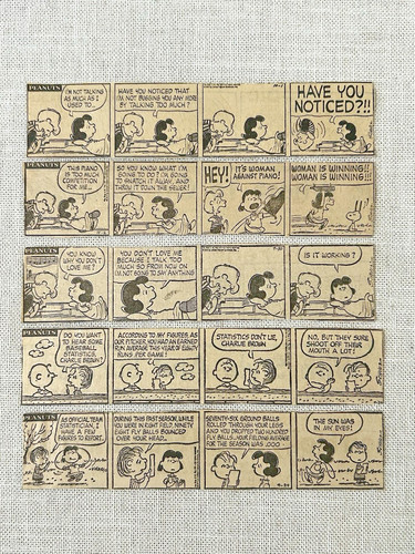 Lotto ritagli fumetti vintage