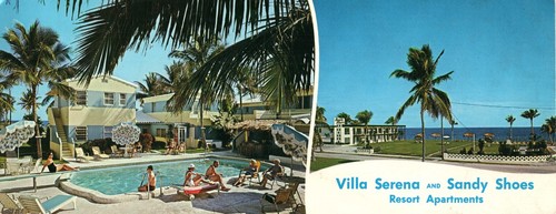 Cartolina lunga villa serena - serena, &