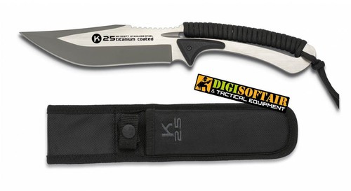 K25 32377 tactical knife black - k25,