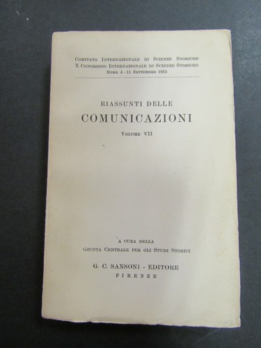 Relazioni volume vii - volume,