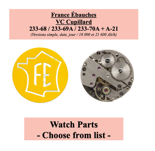 Pièces montre - montre, fe