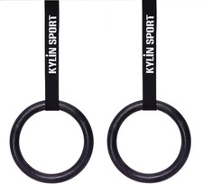 - Paio Di Anelli Da Ginnastica, Diametro 28 Mm, Anelli Olimpici, per Allenamento