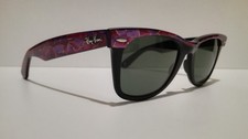 VINTAGE B&L RAY BAN WAYFARER USA 50[]22 MOSAIC PURPLE W1087
