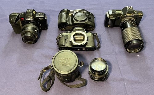 Lotto fotocamera canon t70 - lotto,