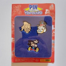 Pin Topolino Argento Pins In Metallo Gadget Topolino N. 3627 Walt Disney Panini