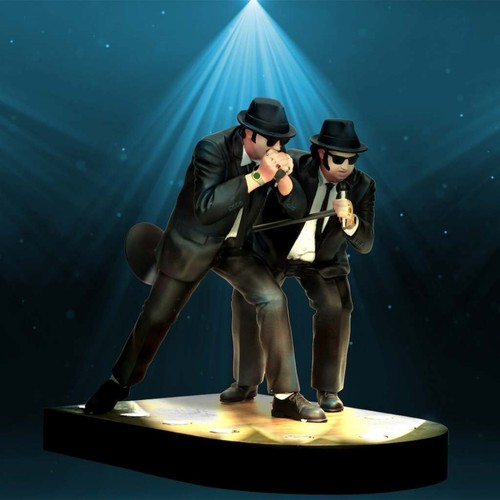 Blues brothers stage action - blues,