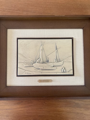 Quadro argento firmato - argento,