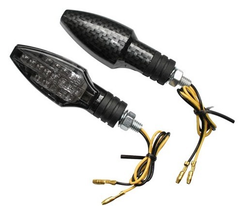 Indicatore direzione led nero