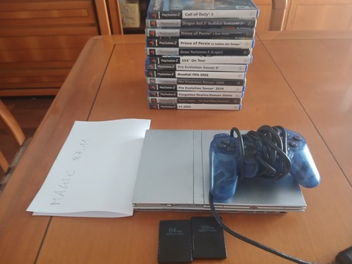 Ps2 slim silver complete - complete, +