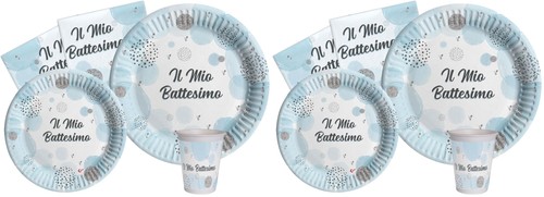 Kit party tavola battesimo per - party,