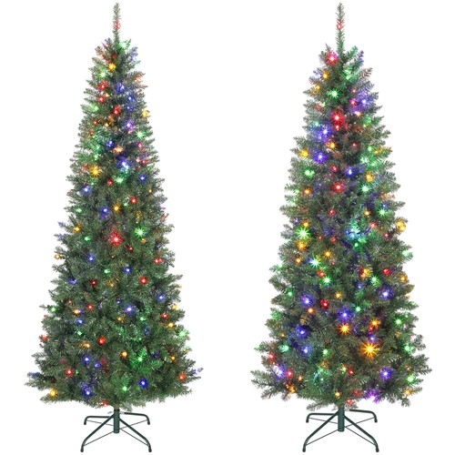 Homcom albero natale con - albero, di