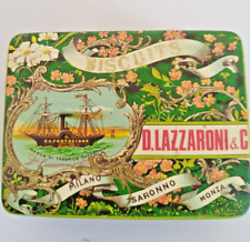 Antica scatola in latta