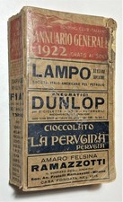 Touring Club Italiano - Annuario Generale 1922 - Agenzia FIAT Automobili