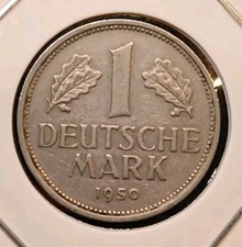 1 marco tedesco 1950 F in