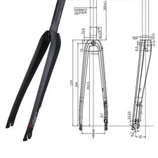 Bici da strada forcella rigida