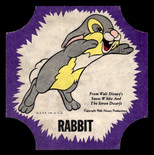 Etichetta pane walt disney - walt,