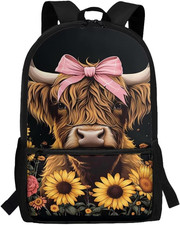 Zaino Scuola Highland Mucca