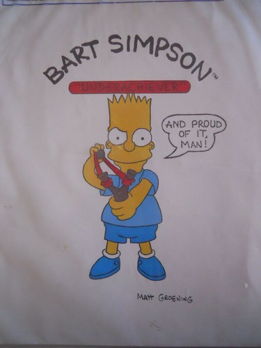 Locker card bart simpson - locker,