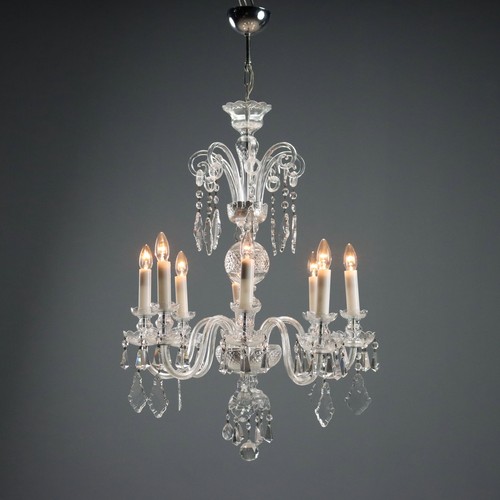 Lampadario antico cristallo - lampadario,