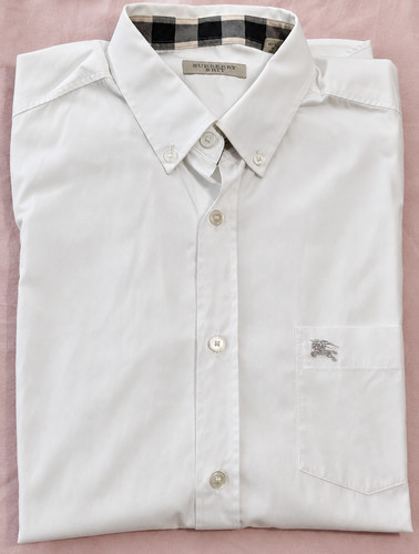 Burberry brit men white - burberry, men’s