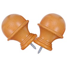 2 Pezzi Terminali Asta Tenda