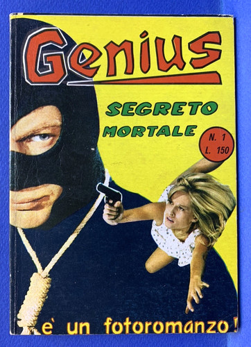 Genius fotoromanzo noir 1 - fotoromanzo,