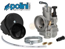 Filtro aria con carburatore 21 Polini Piaggio Ciao Si Bravo per carter lamellare